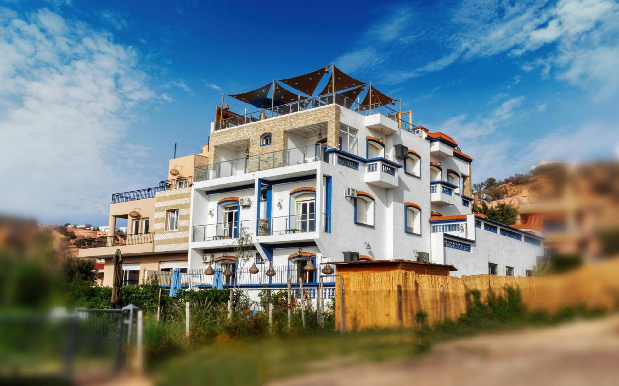 Blue Wave Lodge Agadir n'Ait Sa Bagian luar foto
