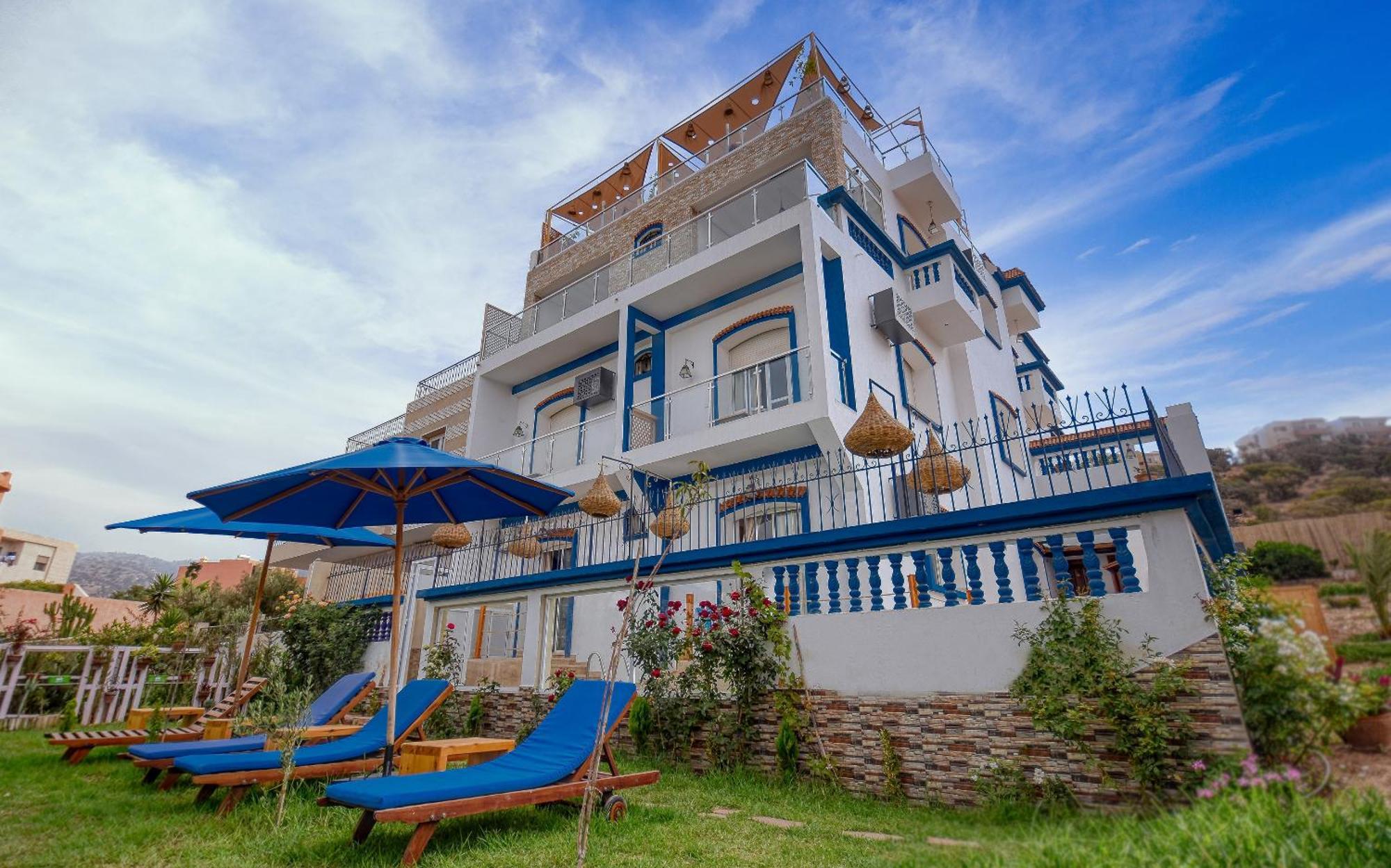 Blue Wave Lodge Agadir n'Ait Sa Bagian luar foto